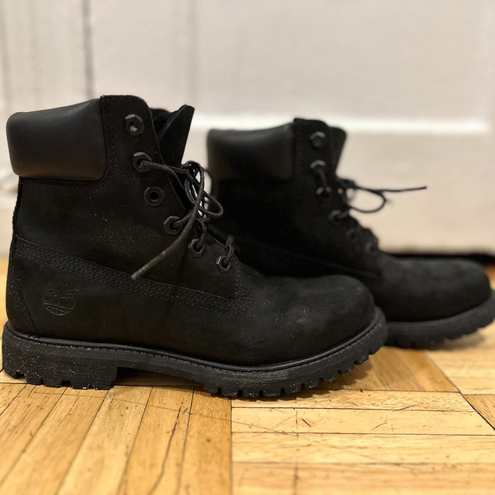 Women's (S7) Timberland Waterproof Boots - Black